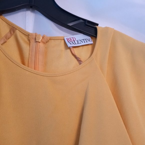 Red Valentino Sleeveless Jumpsuit with Frill Detail - Picture 7 of 10